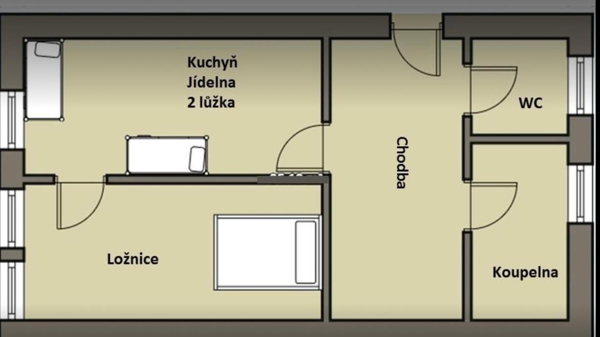 Apartman Aneta 노베 메스토 나 모라베 외부 사진
